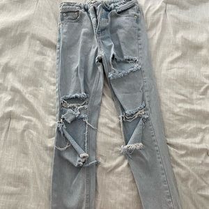 WOMENS ADIKA RIPPED JEANS